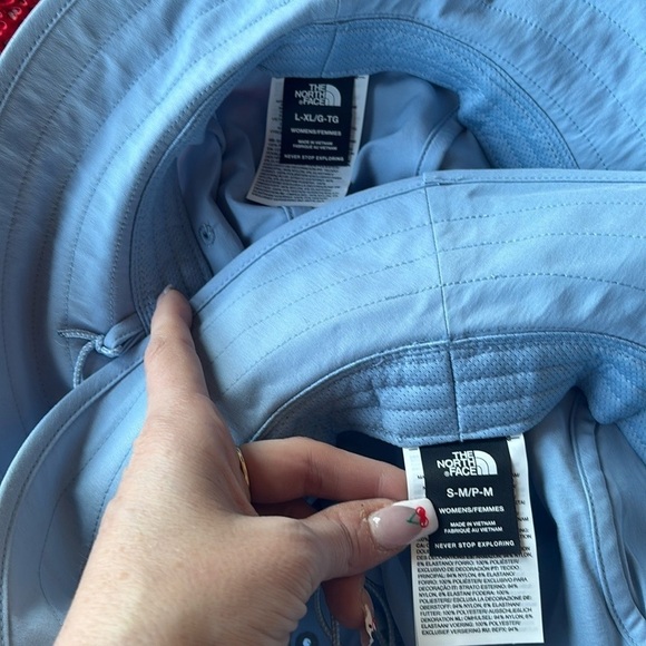 Brand New The North Face UPF 40+ Class V Brimmer Hat Sun Protection Steel Blue